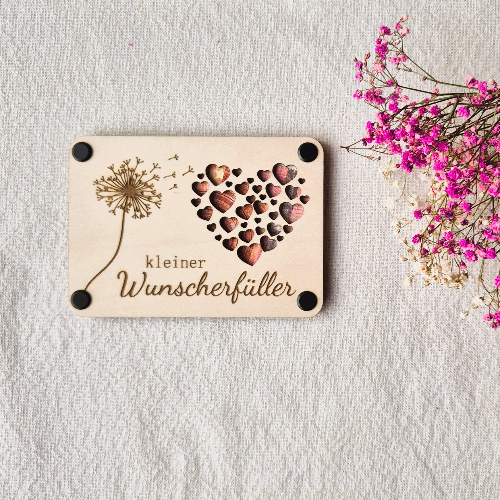 Geldgeschenkverpackung aus Holz