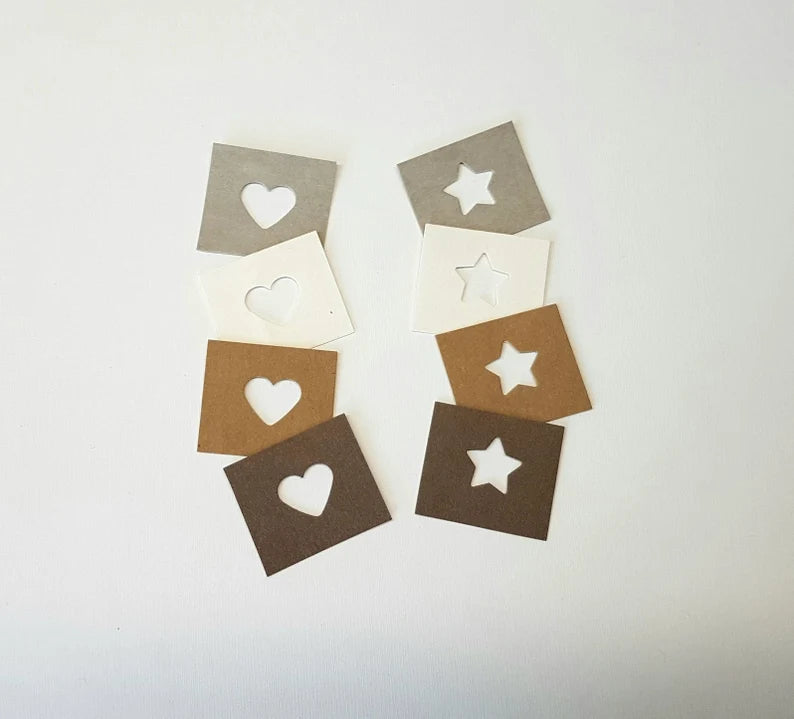 Aufnäher aus SnapPap 10er Set