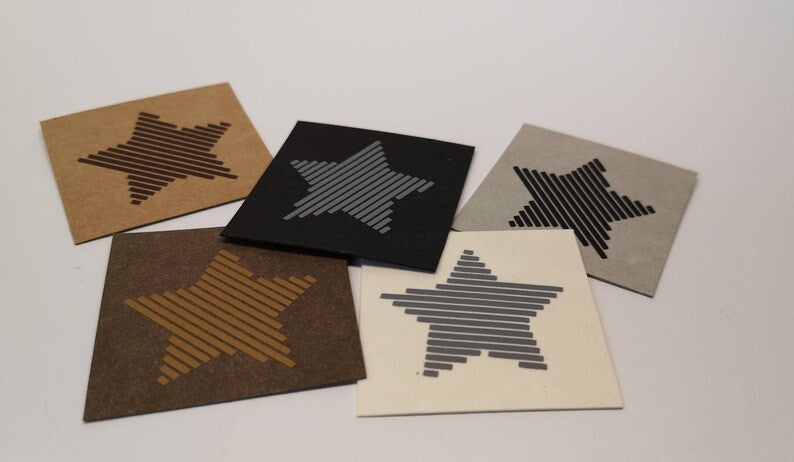 Aufnäher aus SnapPap in XXL 5er Set