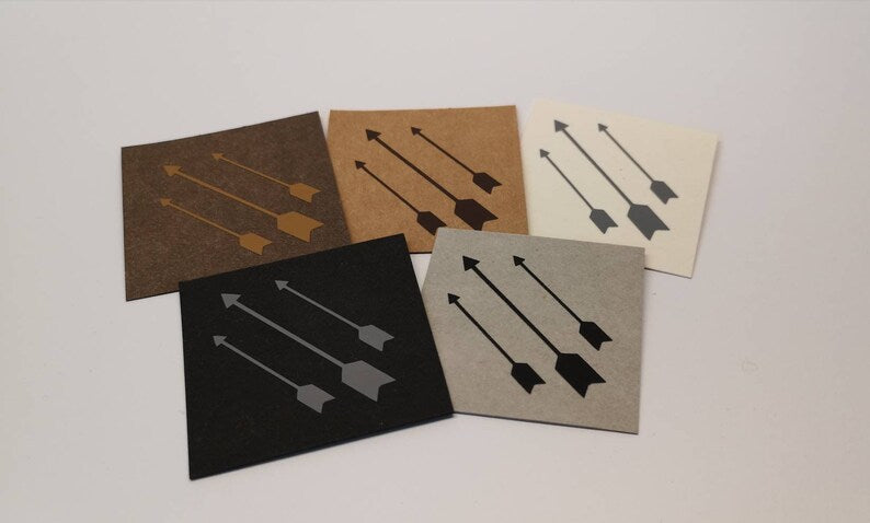 Aufnäher aus SnapPap in XXL 5er Set