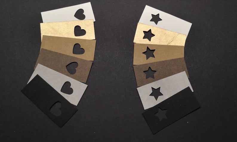 SnapPap Aufnäher Label für die Saumnaht 14er Set