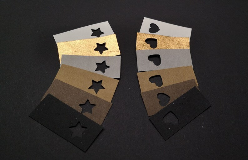 SnapPap Aufnäher Label für die Saumnaht 14er Set