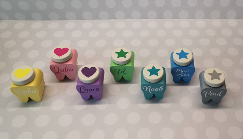 Milchzahndose individuell mit Namen