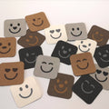 SnapPap Label Aufnäher Smile
