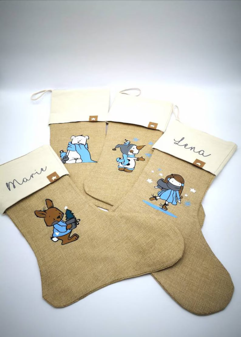 Weihnachtsstrumpf mit Namen