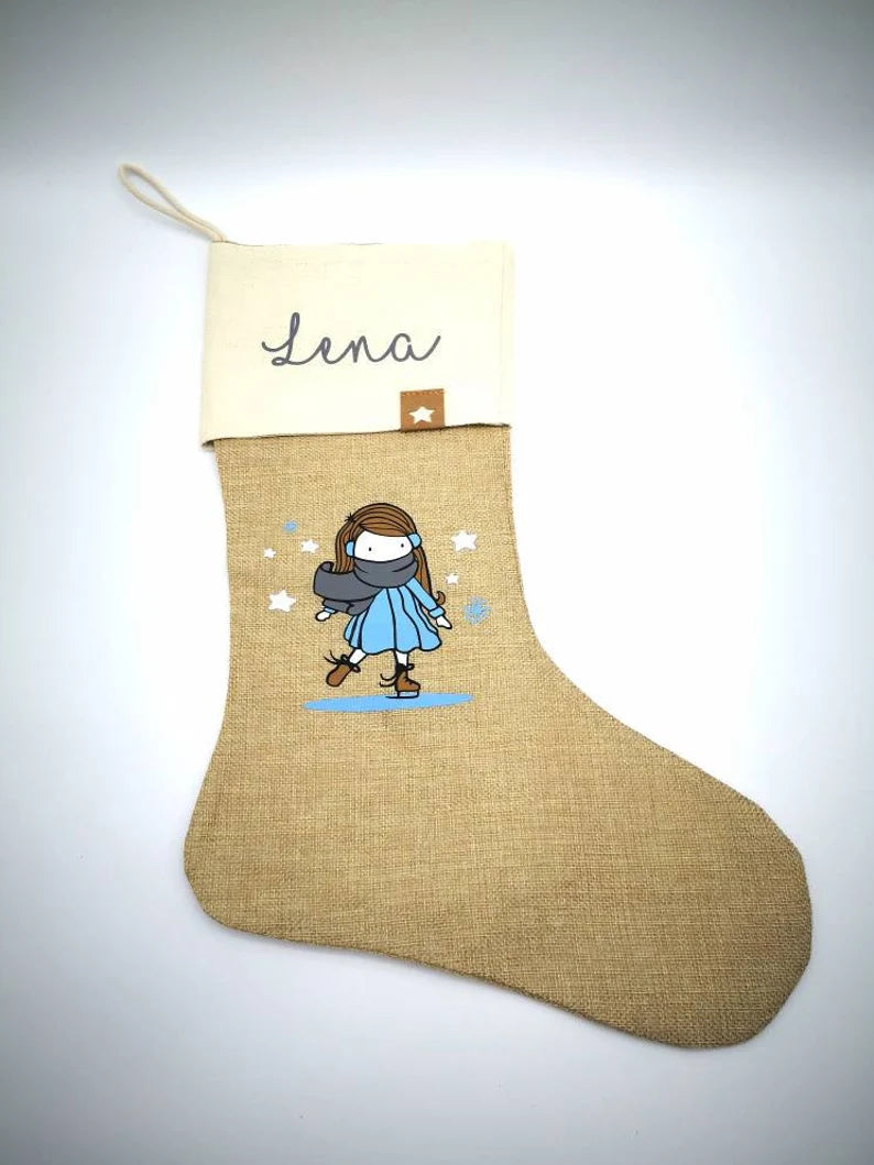 Weihnachtsstrumpf mit Namen