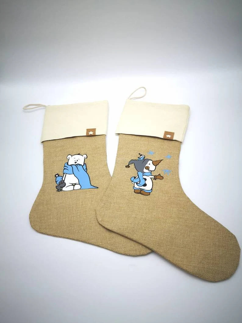 Weihnachtsstrumpf mit Namen