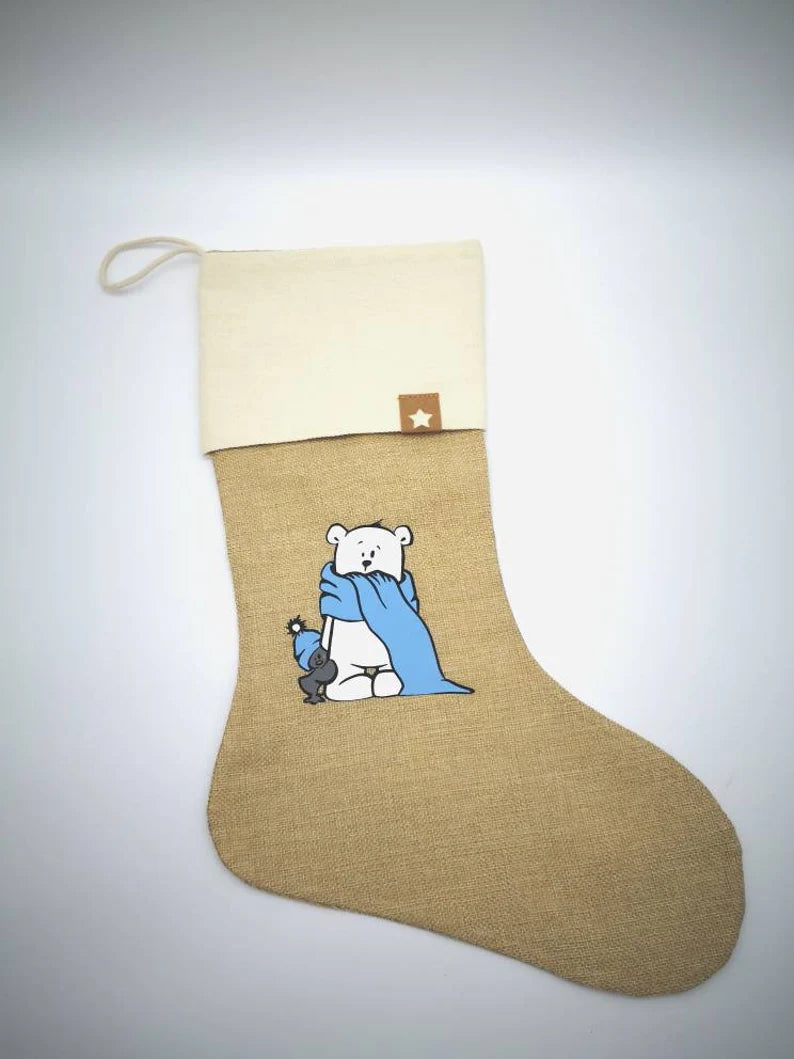 Weihnachtsstrumpf mit Namen