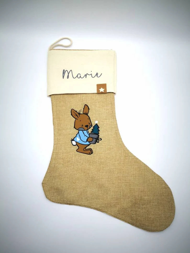 Weihnachtsstrumpf mit Namen