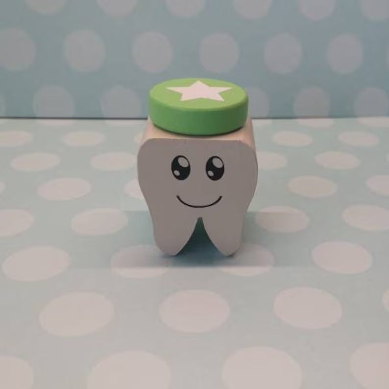 Milchzahndose Gesicht mit Namen