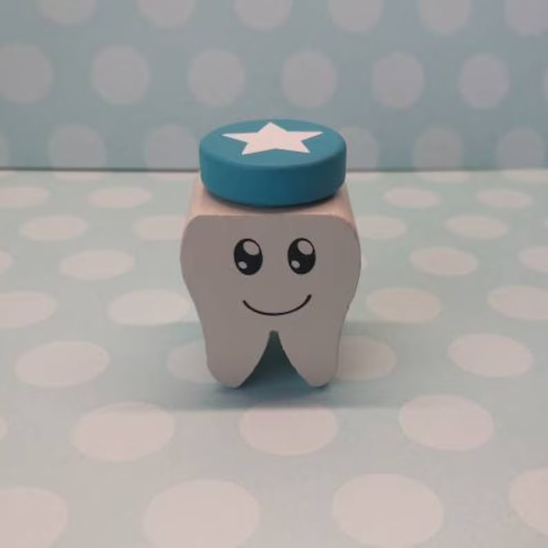 Milchzahndose Gesicht mit Namen