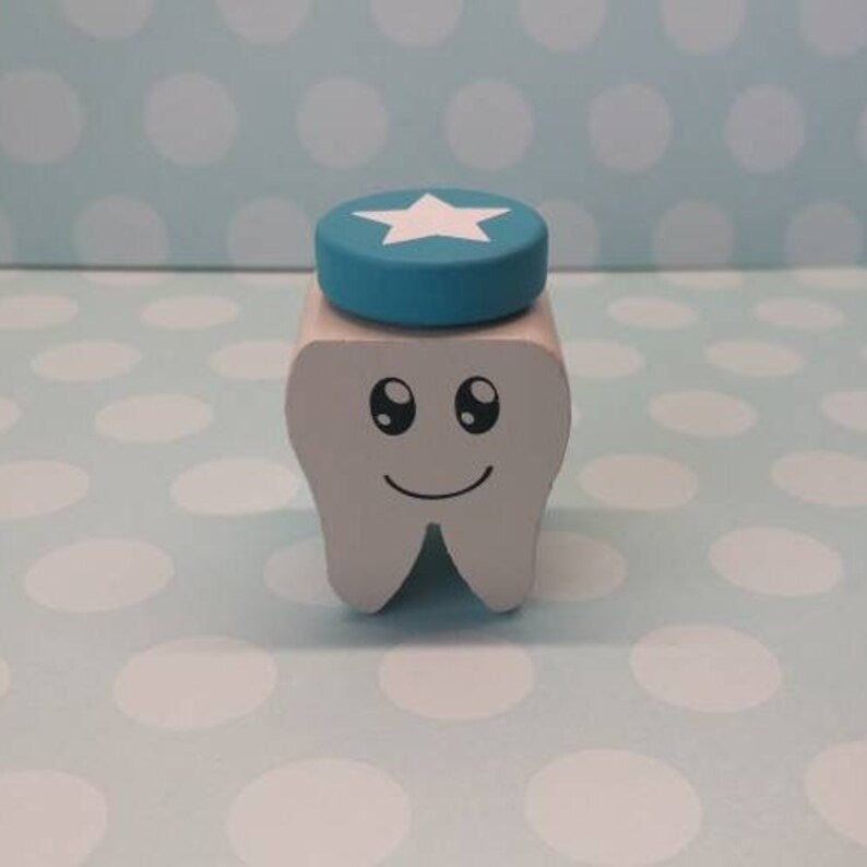 Milchzahndose Gesicht mit Namen