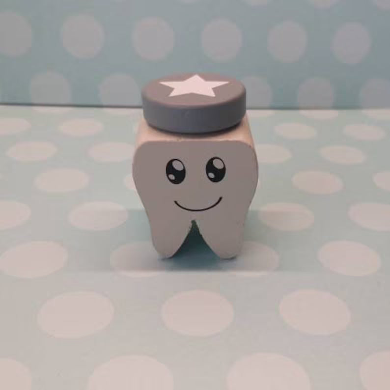 Milchzahndose Gesicht mit Namen