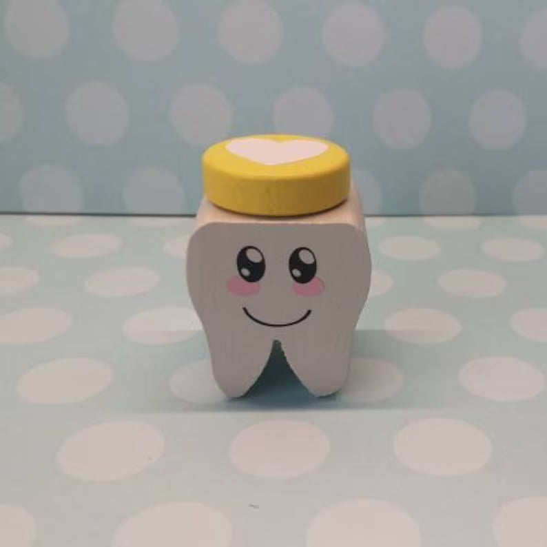 Milchzahndose Gesicht mit Namen