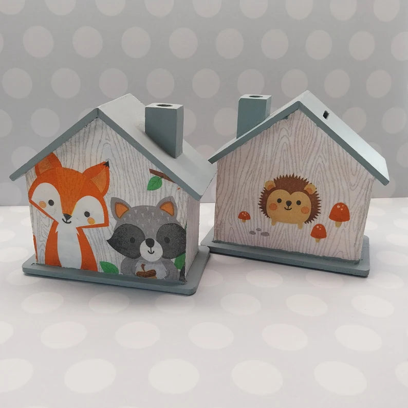 Spardose Waldtiere mit Namen