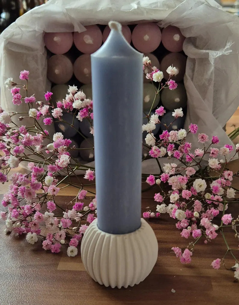 Stabkerze Set 100 x 22 mm pastell KERZENFARM HAHN