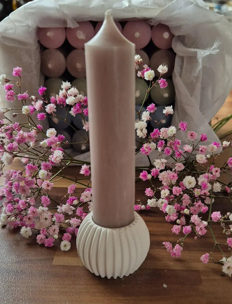 Stabkerze Set 100 x 22 mm pastell KERZENFARM HAHN