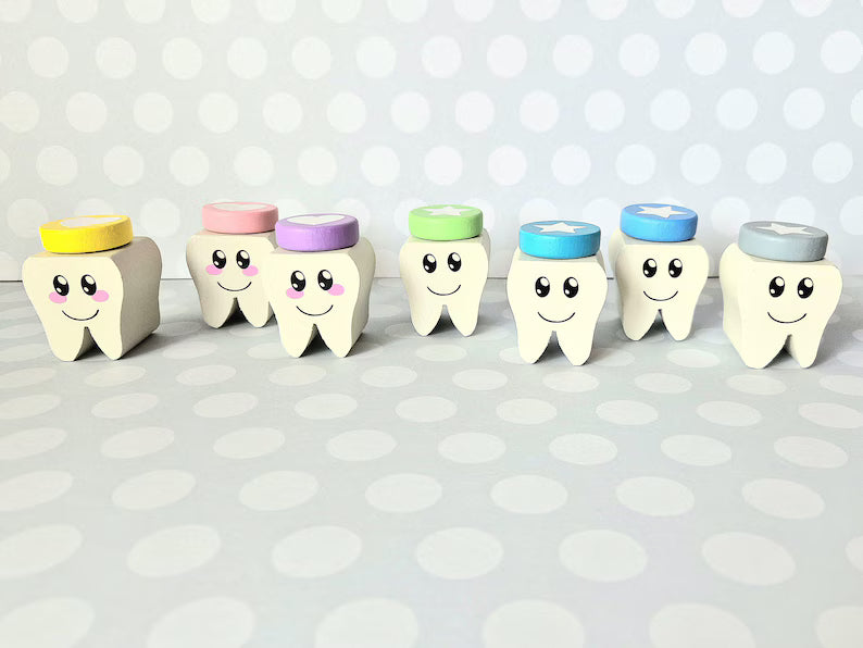 Milchzahndose Gesicht mit Namen