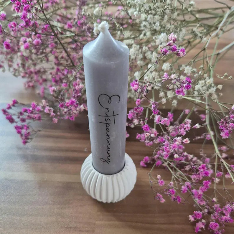 Nimm dir was du brauchst Kerzen Geschenkset pastell