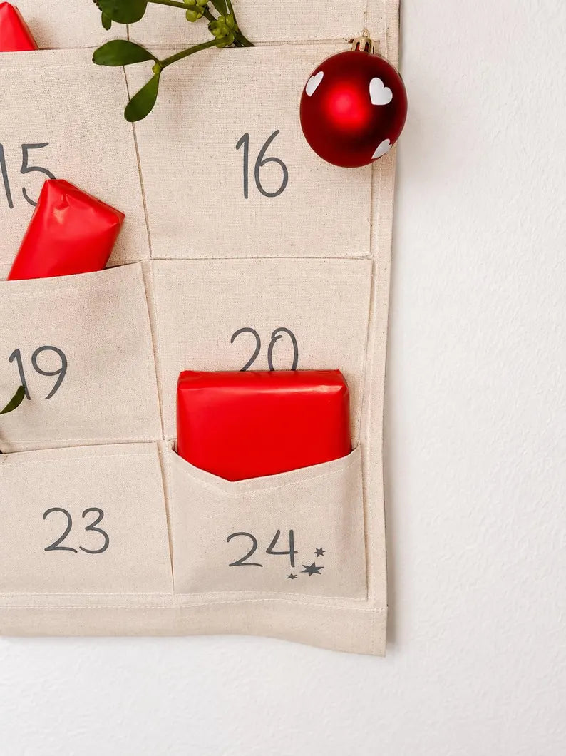 Personalisierter Adventskalender mit Namen