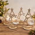Holz Weihnachtsbaum für Weihnachtskugeln